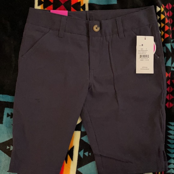 Girls blue shorts - Picture 3 of 3